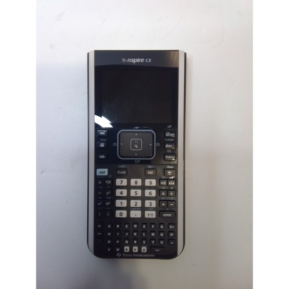 Texas Instruments TI-Nspire CX Color Graphing Calculator w/ Cable & Cover Tested - Picture 2 of 3